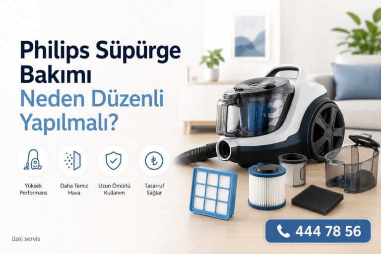 Philips Süpürge Bakımı Neden Düzenli Yapılmalı?