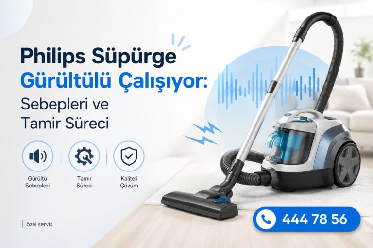 Philips Süpürge Gürültülü Çalışıyor: Sebepleri ve Tamir Süreci