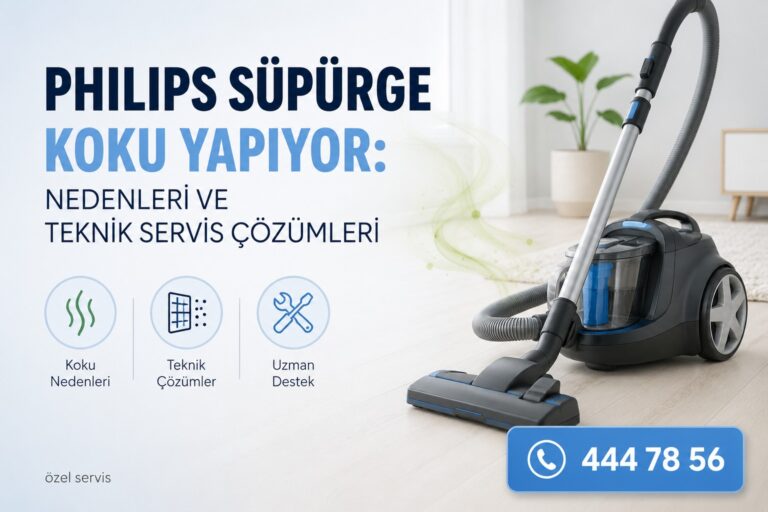 Philips Süpürge Koku Yapıyor: Nedenleri ve Teknik Servis Çözümleri