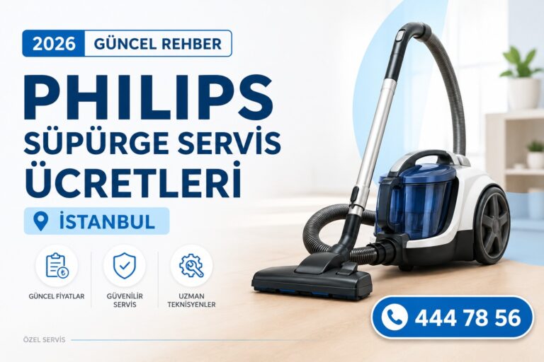Philips Süpürge Servis Ücretleri İstanbul 2026 Güncel Rehber